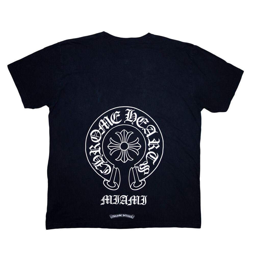 Chrome Hearts Miami Exclusive Tee Black 100% Authentic Size XL